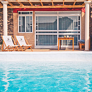 [Translate to Italiano:] Appartement mit Pool in La Pared