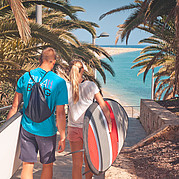 solo 150 metri dalla spiaggia SUP