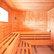 [Translate to Italiano:] Surfcamp Fuerteventura, Sauna in Surf Villa