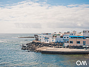 Villaggio di pescatori a Fuerteventura, nel sud
