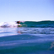 Surf con la longboard