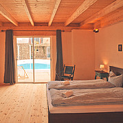 [Translate to Italiano:] Surf Villa La Pared, Bungalow Schlafzimmer