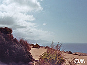 Istmo de La Pared in direzione di Cofete