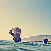 Ricerca di onde nella line up