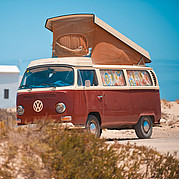 Camper VW per il surf nel sud di Fuerteventura