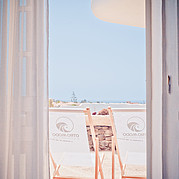 [Translate to Italiano:] Surf Villa La Pared, Schlafzimmer mit Meerblick